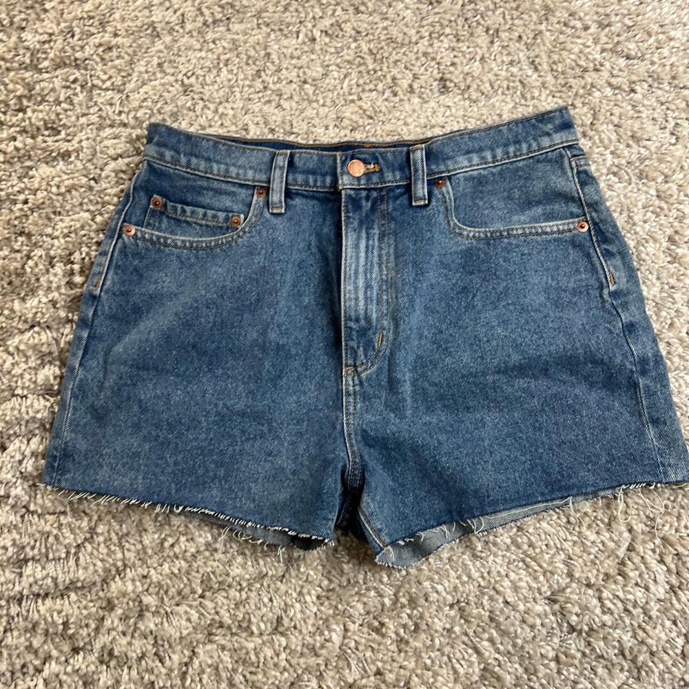 PINK Victoria's Secret Blue Jean Shorts